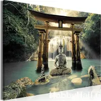 Artgeist Kuva - Buddha Smile (1 Part) Wide
