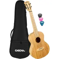 Cascha HH 2314 Bamboo Natural Tenori-ukulele
