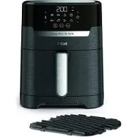 Tefal Kar&scaron;to oro gruzdintuvė EASY FRY &amp; GRILL EY505815, juoda