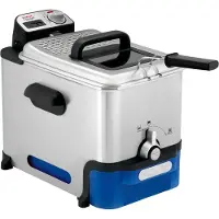 Tefal Oleoclean friteerauskeitin digitaalinen ajastin Hopean-sininen