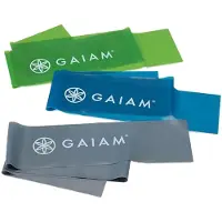 Gaiam Flat Band Kit - Green - ONE SIZE