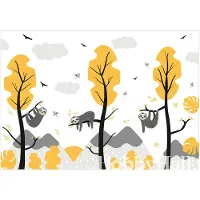 Kärkkäinen Artgeist Cute Sloths fototapetti