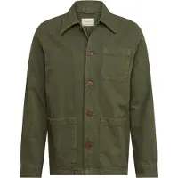 Nudie Jeans Barney Worker Jacket Olive - Green - L