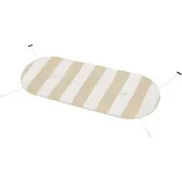 Fatboy Toní Bankski penkin istuintyyny, raidallinen sandy beige
