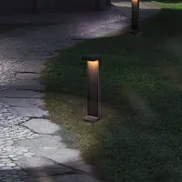 VIOKEF Pollarivalaisin led Quadro, Musta, Alumiini, Moderni