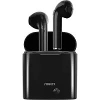 STREETZ T50 True Wireless Grand semi-in-ear, 350 mAh case, black