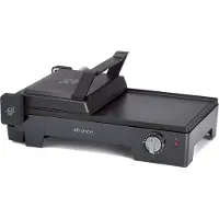 Ariete Multi Grill 3-in-1 sähkökäyttöinen kontaktigrilli, 2400 Wattia, Musta