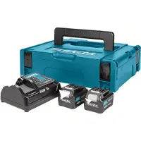 Makita 197641-2 akku- ja laturisarja 12 V 4 Ah, 2 kpl
