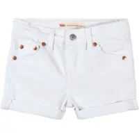 Levi's Kids - Girlfriend Shorty Denim Shorts White - 5 years - White