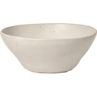 Ferm Living Flow kulho, M, luonnonvalkoinen