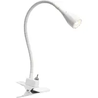 Nordlux Mento LED-klipsivalaisin 3W valkoinen *outlet*