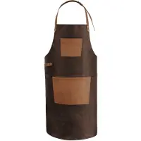 Petromax Buffalo Leather Apron with neck strap NoColour OneSize