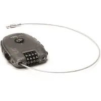 Pacsafe Retractasafe 250 4-dial Retractable Cable Lock Smoke OneSize