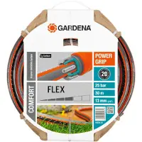 Gardena 18036-20, 30 m, Musta, Harmaa, Oranssi, Vain letku, 25 bar, 1,3 cm, 1/2