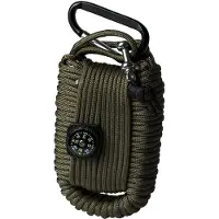 Mil-Tec Paracord Survival Kit (Color: Olive Green)