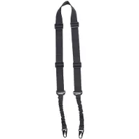 Mil-Tec 2 Point Gun Sling Bungiee (Color: Black)