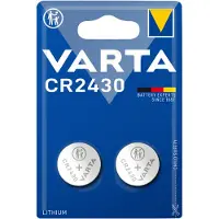 Varta 2x CR2430, Kertakäyttöinen akku, CR2430, Litium, 3 V, 2 kpl, 280 mAh (06430101402)