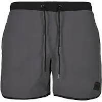 Urban Classics Uimashortsit tummanharmaa / musta