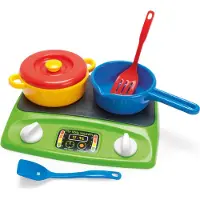 Dantoy Cook & Serve Set In Net 6 Pcs - Multi/patterned - ONE SIZE