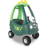Little Tikes Cozy Coupe Dino, 1,5 vuosi/vuosia, 4 renkaita, Muovi, Musta, Vihreä