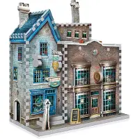 Wrebbit Harry Potter Ollivandersin Taikasauvakauppa Ja Scribbulus 3d-palapeli