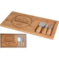 Excellent houseware KM Bambu juustosetti