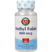 Kal Methyl Folate 800mcg Vitamins Tabletit 90 Yksiköt