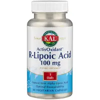 Kal R-lipoic Acid Activoxidant Antioxidant Kapselit 60 Yksiköt
