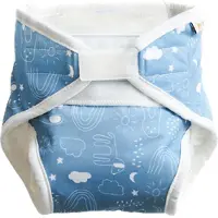 Imse Vimse All-In-One Diaper, S 4-8 Kg, Blue Teddy - Blue - S 4-8KG