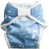 Imse Vimse Diaper Cover Xs 2,5-5 Kg, Blue Teddy - Blue - XS 2.5-5KG