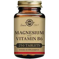 Solgar Magnesium+vit B6 Tabletit 250 Yksiköt