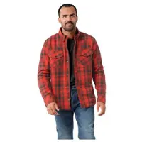 FASTWAY Men 191 Aramidi Moottoripyöräpaita Musta/Punainen Miehet, size S