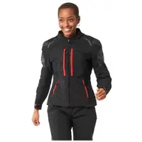 Rekurv E-21.01 Naiset tekstiilijakk Musta/Punainen Naiset, size 40