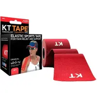 KT Tape Cotton Kinesioteippi (20x25 cm) - Red