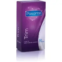 Pasante Trim kondomit - 12 kappaletta
