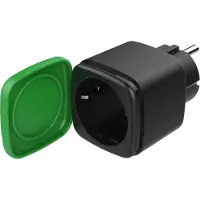 Deltaco – SMART HOME IP44-älypistorasia, Wi-Fi, 1xCEE 7/3, 16A, valk. (SH-OP01)