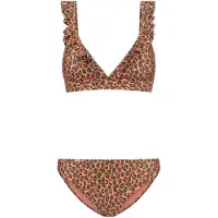 Shiwi Bikini 'BOBBY' neonkeltainen / vaalea pinkki / ruosteenpunainen / musta