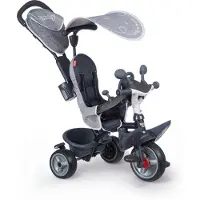 Smoby Trehjuling Baby Driver Kolmipyörä, Harmaa