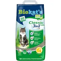 Biokat's 18l Biokat's Classic Fresh 3-in-1 kissanhiekka kevääntuoksuinen