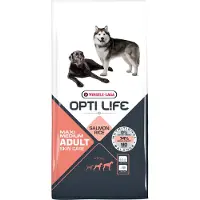 Opti Life 12,5kg Opti Life Adult Skin Care Medium & Maxi koiranruoka