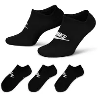 Under Armour Sukat Nsw Everyday Essential No-show 3-pack - Musta/valkoinen, koko XL: 46-50