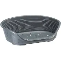 PADU Siesta Deluxe 6 korg - 70,5x52x23,5 cm - Mörkgrå - För katter och hundar