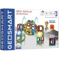 SmartGames Geo Space Station - magneettinen rakennussetti 70 palaa