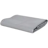 vidaXL Pressu 650 g/m² 1,5x20 m harmaa