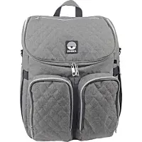 Dooky Hoitolaukku Reppu - 2 in 1 - Grey Melange - - OneSize - Hoitolaukut