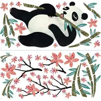RoomMates Sisustustarrat Panda