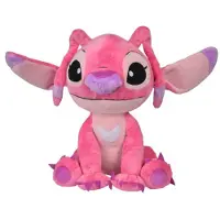 Disney Fluffy toy Stitch Giant Angel Pink 120 cm