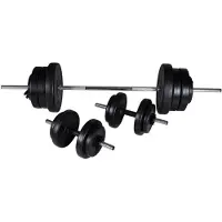 vidaXL Painonnostotanko ja Käsipaino Sarja 60,5 kg