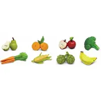 Safari Fruits&vegetables Toob Figure Monivärinen From 3 Years