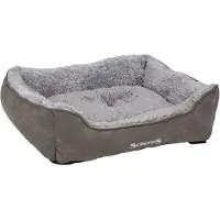 Scruffs Koiran reunallinen peti Cosy, harmaa